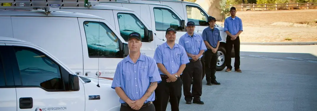 KIC Refrigeration crew ready for Mini Split Repair jobs across Lodi