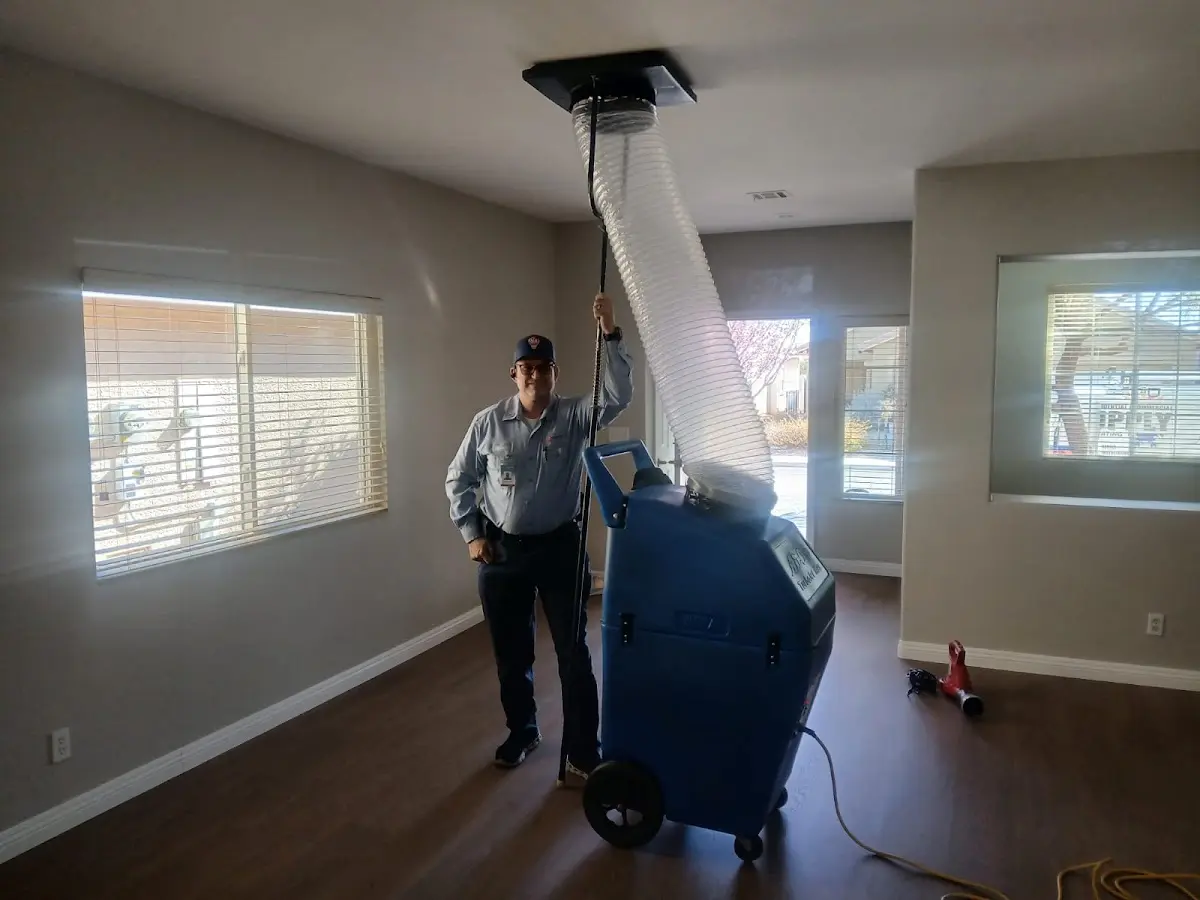 Professional Dryer Vent Cleaning work inside a Lodi home